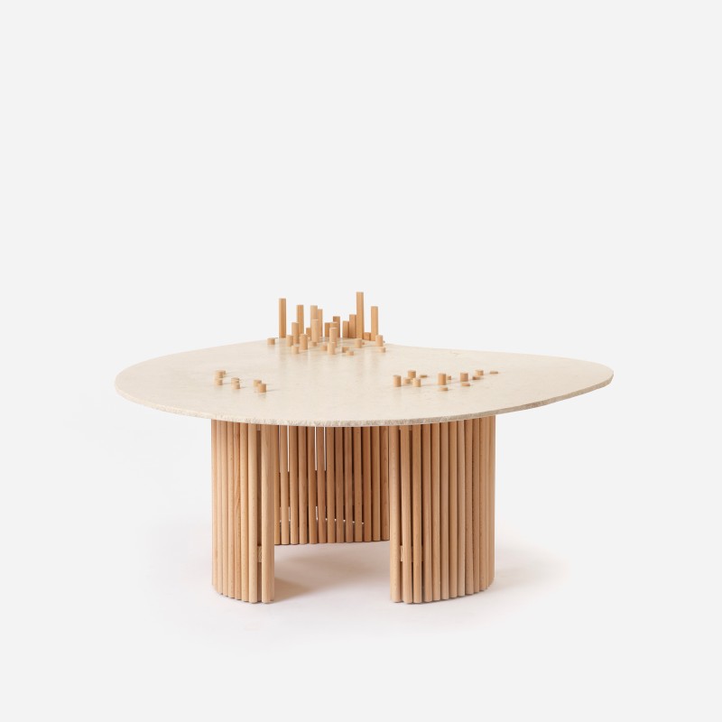 <a href="https://www.galeriegosserez.com/artistes/labruyere-alexandre.html">Alexandre Labruyere</a> - Roseaux - Coffee Table